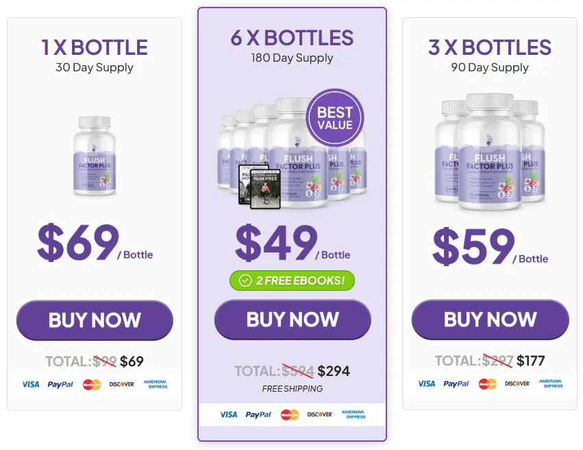 flush factor plus price